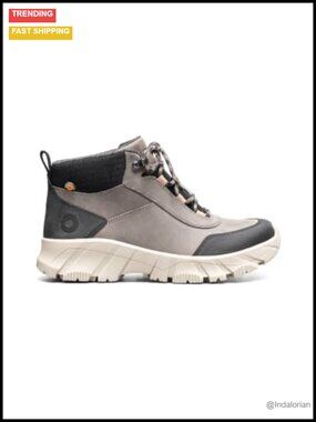 Waterproof Leather Ankle Boots Fleece Lined Work Hiking